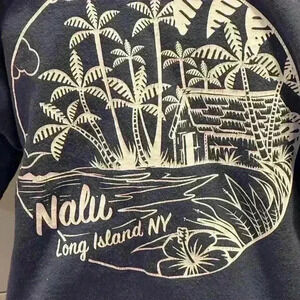 Nalu Long Island T-shirt Unisex LG blue